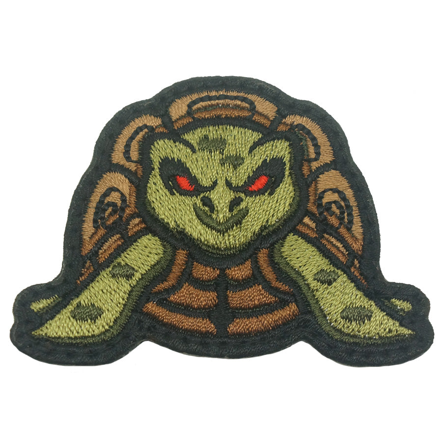 ANGRY TURTLE PATCH - FULL COLOR